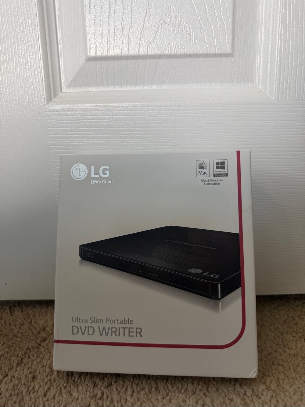 LG Portable External DVD Writer - Black